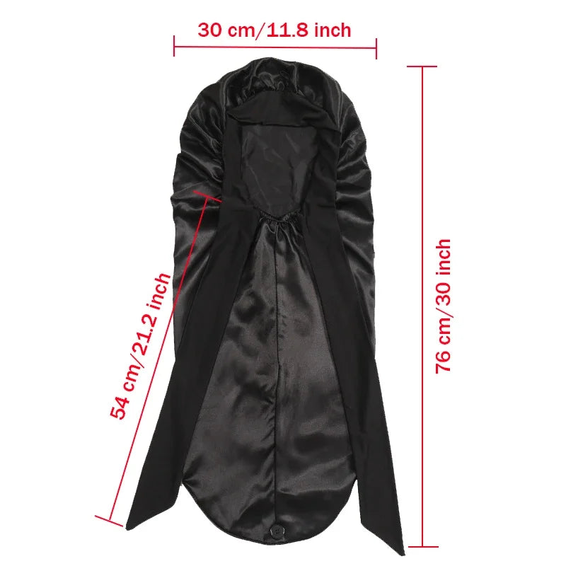 Long Satin Sleep Bonnet
